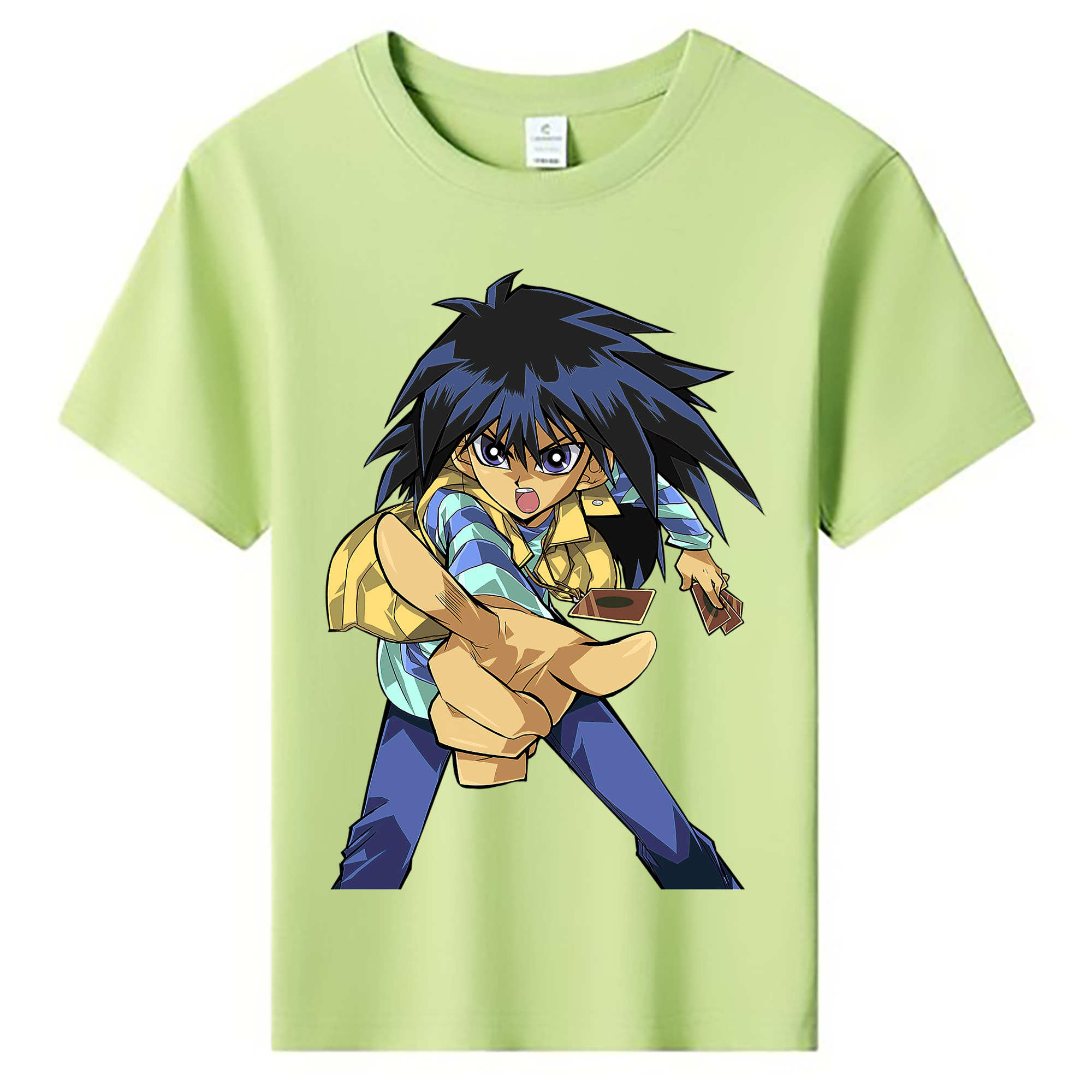 （画像用） 遊☆戯☆王 Yu-Gi-Oh! 綿100％キッズTシャツ（フロントプリント）